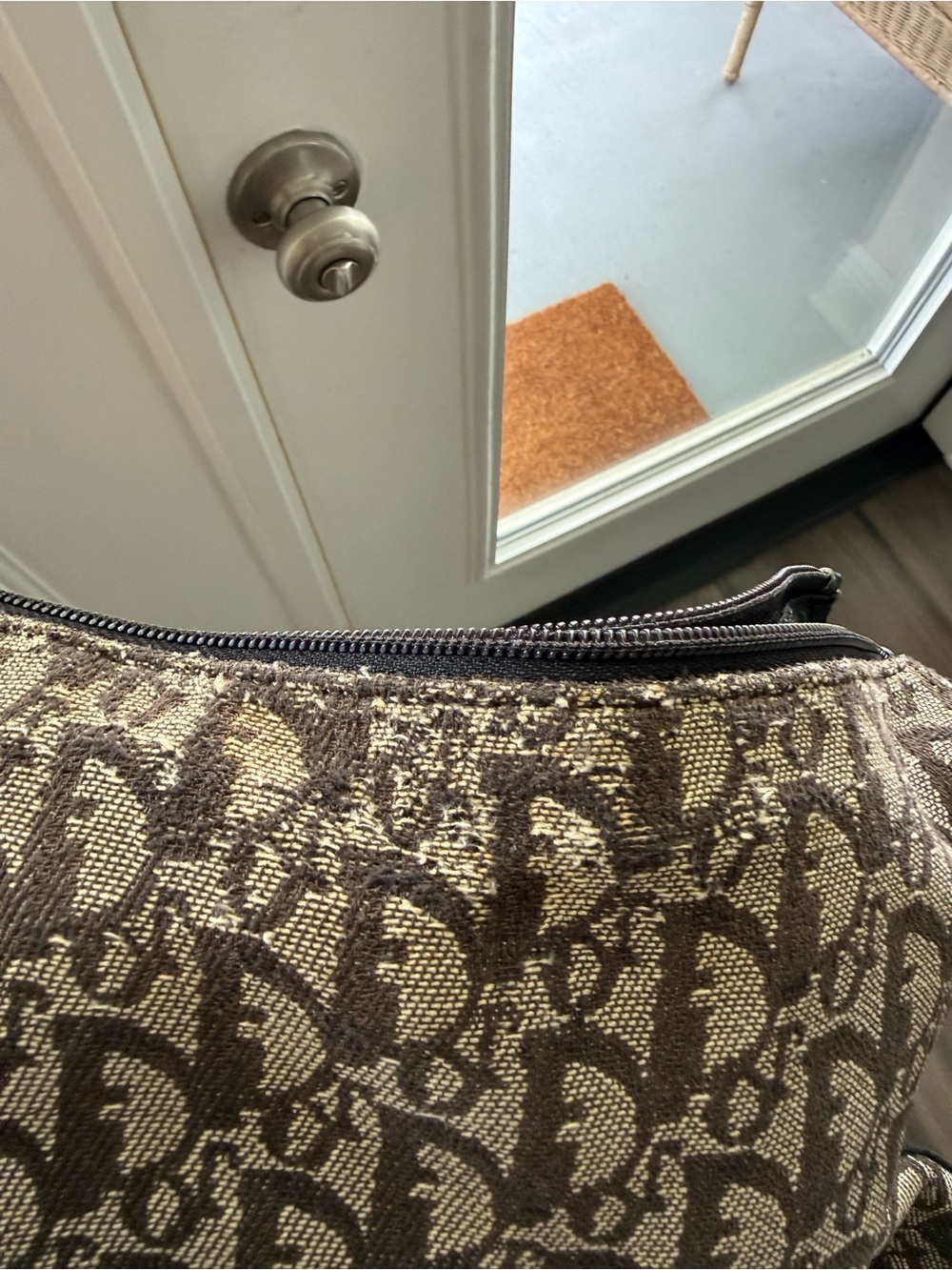 Christian Dior Trotter Diorissimo Shoulder Bag Crossbody - Picture 9 of 12